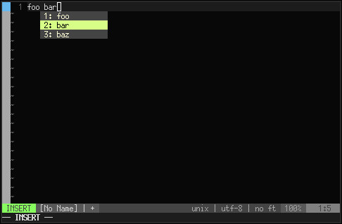 vim complete 2